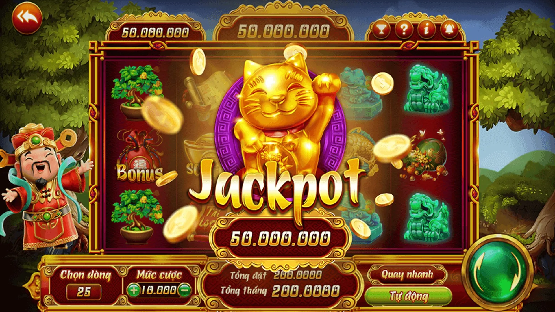 Trò chơi điện tử 99ok.com với nhiều slot game và giải độc đắc